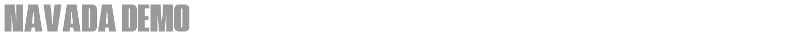Navada font preview